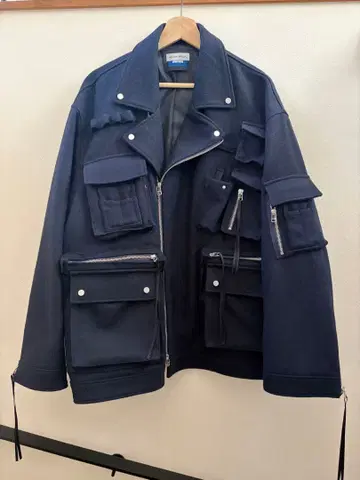 MAISON SPECIAL 네이비 자켓