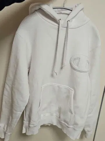 Champion 화이트 후드티