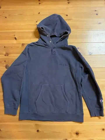 Champion 챔피온 리버스 위브 후드티 네이비 L 사이즈