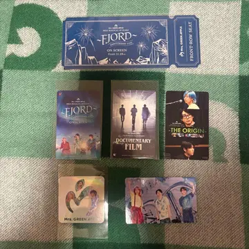 미세스 입장 특전 스티커 무비티켓 사용 완료 세트