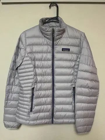 patagonia 다운 스웨터 연보라