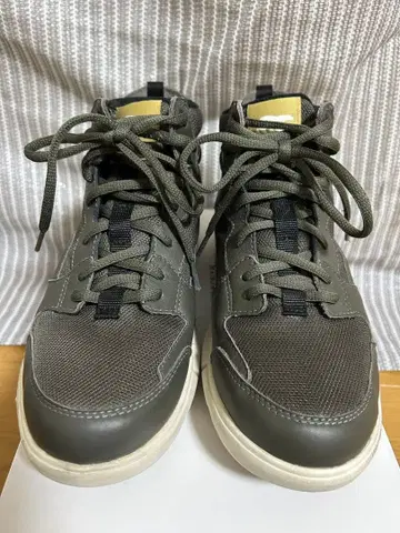 SOREL 카키 하이컷 스니커즈 숏부츠 25cm