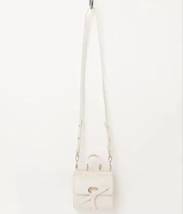 [ 정가 1.5만 엔 ] CELFORD 화이트 숄더백 리본 디자인