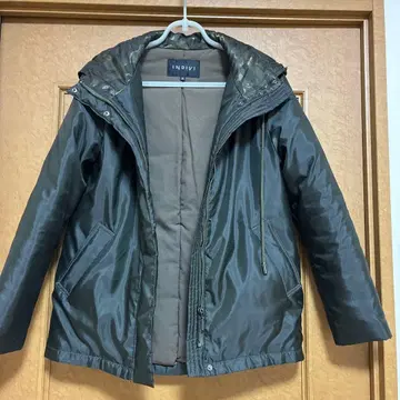 INDIVI 올리브 그린 다운 자켓 05