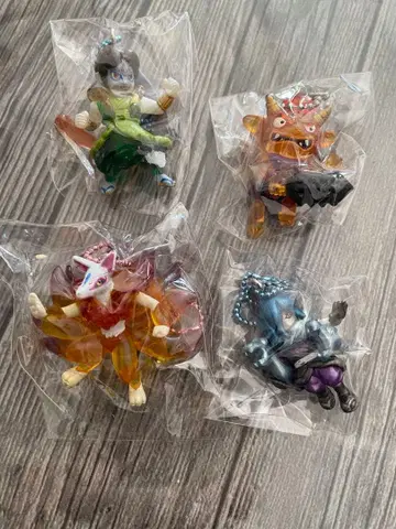 요괴워치 키링 마스코트 4개 세트