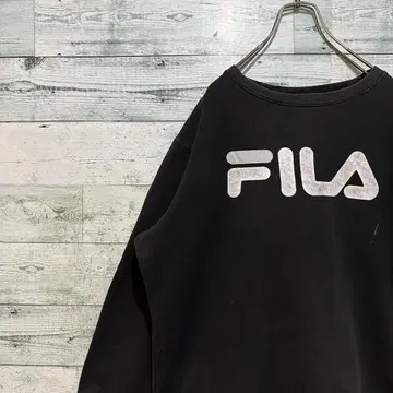 [휠라] FILA 최고 디자인 빅 로고 레트로 인기 맨투맨