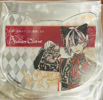 악마 집사와 검은 고양이 아쿠네코 벨리안 아크릴 코스터