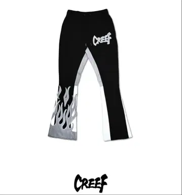 CREEF 프레임 디자인 조거 팬츠