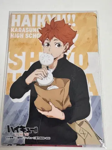 하이큐!! 점프 페이스 브로마이드 2020 한정판