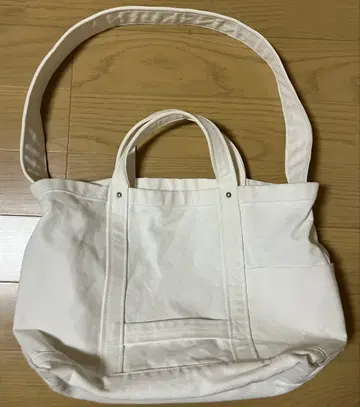 YAECA 툴백 코튼 화이트 M