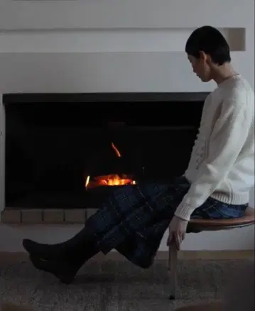 미나 페르호넨 니트 gasse 36 네이비