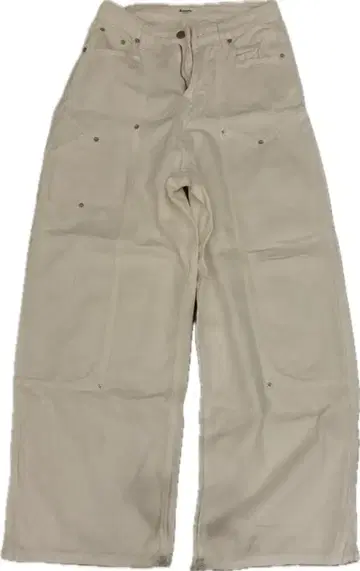 193 igusa 배기 데님 화이트 스터드 데님 구제 의류 가격 인하