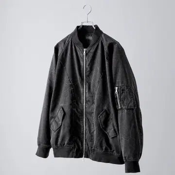 CLEL MA-1 블루종 빈티지 블랙