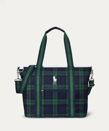 RLX 체크 골프 토트