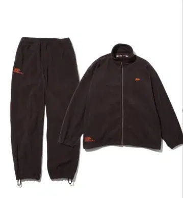 프레쉬 서비스 AS x FS 플리스 트레이닝복 브라운 M