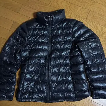 프리미엄 다운 초경량 블랙 다운 자켓 X-LARGE