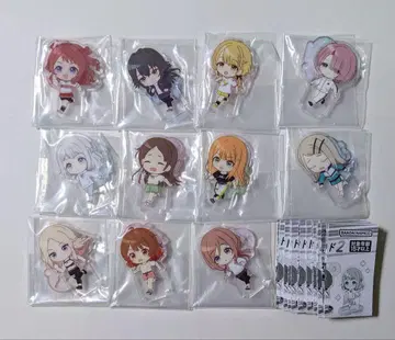 학원 아이돌 마스터 아크릴 스탠드 2종 11개 컴플리트 세트 학마스