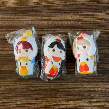 봉제 인형 3개 세트 카라아게쿤 코스튬