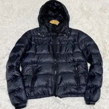 레어 L/ 헬노 HERNO 다운 자켓 후드티 블루종