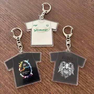 유리 아시아 투어 2025 랜덤 복권 아카이브 티셔츠 키링 3개