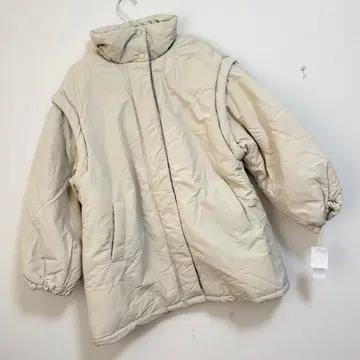 옴네스 소매 탈부착 2WAY 충전솜 다운 자켓