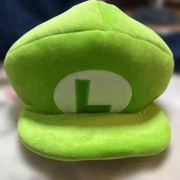 루이지의 그린 컬러 모자