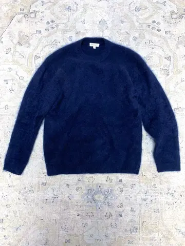 BEAUTY&YOUTH 네이비 헤어리 니트 스웨터 L