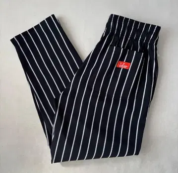 Cookman 스트라이프 셰프 팬츠 M 쿠크만 이지 팬츠