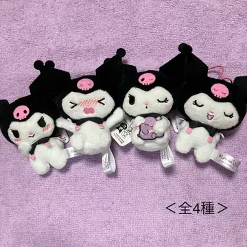 능글맞게 귀여운 쿠로미 마스코트 컴프 세트 3종 캐릭터 굿즈