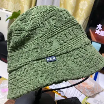 HUF 버킷햇 올리브 그린