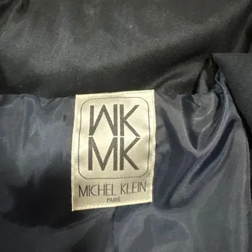 MICHEL KLEIN 다운 자켓 네이비