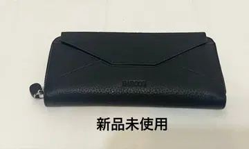 BARCOS 블랙 가죽 장지갑