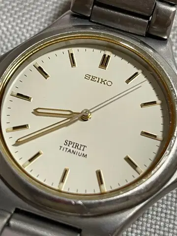 SEIKO SPIRIT 손목시계 (티타늄) 세이코 스피릿 가동 중