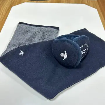 르꼬끄 골프 넥워머&이어워머 남성용 네이비