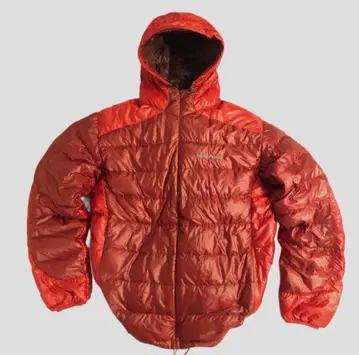 00s mont-bell 몽벨 구스 다운 자켓 레드 레어 Y2K