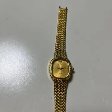 ELGIN/쿼츠/여성용/손목시계/골드/used