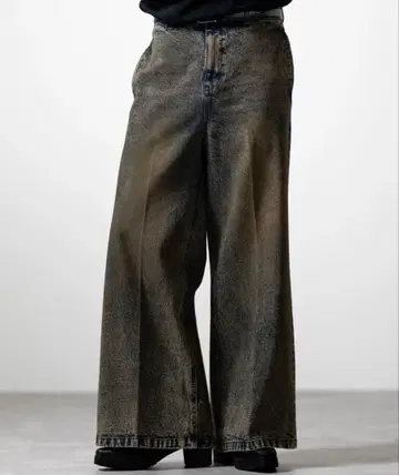 CLEL 빈티지 플레어 데님 팬츠