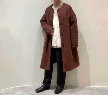 오로네 2개 버튼의 웜 코트