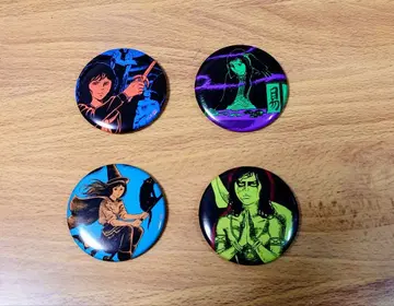 [ 에코에코자라쿠 50주년 전시회 ] 오리지널 굿즈 캔뱃지 4개 세트