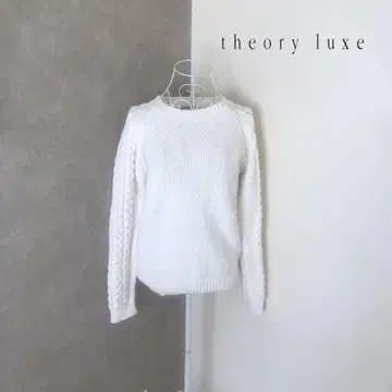 띠어리 럭스 1회 착용 니트