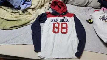 챔피온 리버스 위브 T셔츠 긴팔 후드 부착