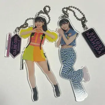 니시다 시오리 아크릴 키링