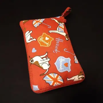 [ Harrods ] 해롯 에코백 포켓터블 강아지 패턴