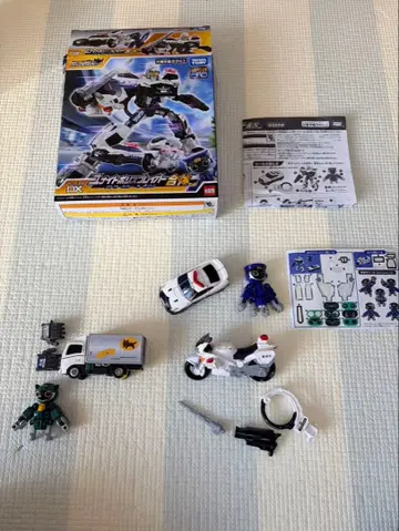 유나이트 폴리스 조브레이버 합체 세트 순찰차 & 순찰 오토바이 야마토