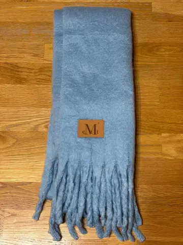 [ 새상품 ] MUCENT 머플러 스카이블루