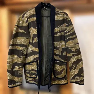 SOULIVE 겉옷 충전솜 타이거 카모 자켓 3