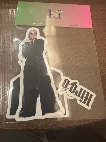 INI 109 POP UP 팝업 니시 히로토 스티커