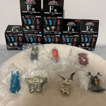 제일복권 괴수 초대전 F상 괴수두감 울트라 괴수 vol.1 7종 컴프