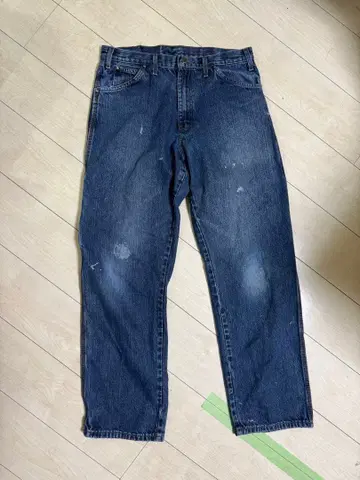 Dickies 데님 청바지 스트레이트 데님 페인터 데님