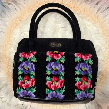 [ 미사용 ] 페이 FEILER 꽃무늬 백